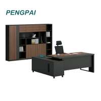 good price latest office table design with metal legs