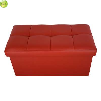 storage box, home decorative red folding storage box