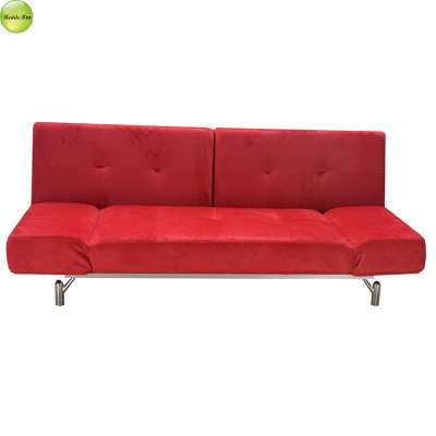 Fabric replicate modern living room sofa bed furniture with metal legs