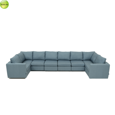 Modern simple style  modular fabric corner sofa furniture 8839