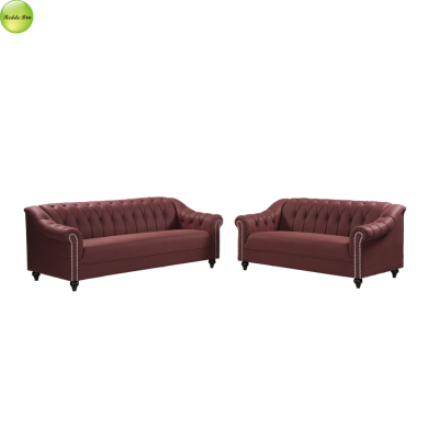 french style classical living room combination three-person double sofa w8101