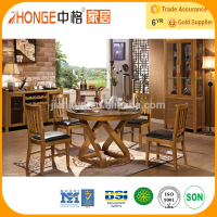 6N001 round glass dining table and 6 chairs/artificial stone dining table/dining table and chair